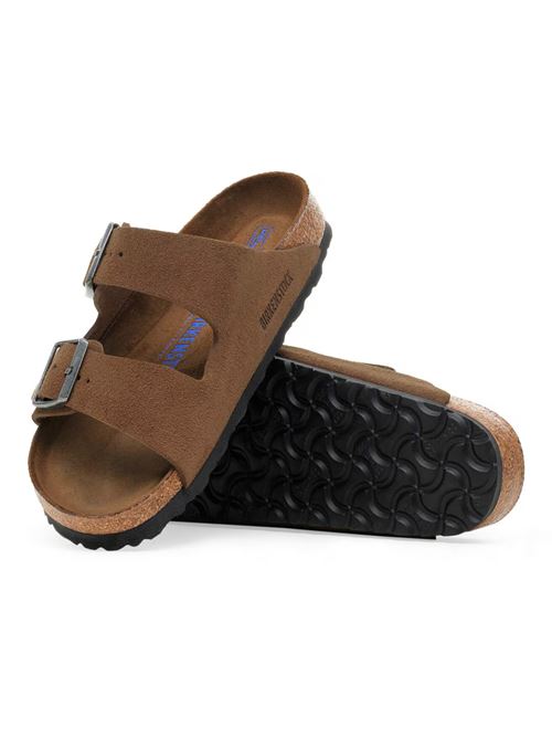 ARIZONA 2 FASCE CAMOSCIO CUOIO BIRKENSTOCK | 1030865CAMOSCIODARK TEA